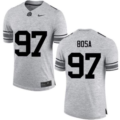 Men's Ohio State Buckeyes #97 Joey Bosa Gray Nike NCAA College Football Jersey New Release LJJ6144BW